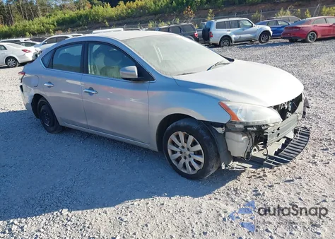 2014 Nissan Sentra Sv из США, поврежденный, VIN 3N1AB7AP7EY202384